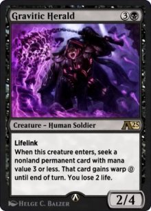 Gravitic Herald - Alchemy: Exclusive Cards