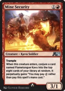 Mine Security - Alchemy: Exclusive Cards