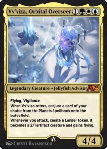 Vv'viza, Orbital Overseer - Alchemy: Exclusive Cards