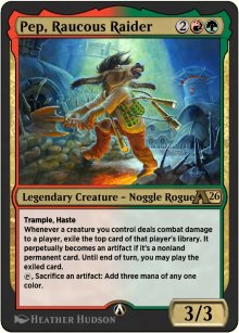 Pep, Raucous Raider - Alchemy: Exclusive Cards