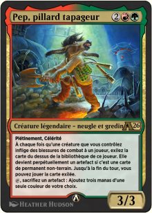 Pep, pillard tapageur - Alchemy: Exclusive Cards