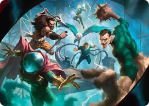 Gare aux Sinister Six ! - Illustration - Marvels Spider-Man - Art Series