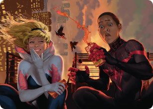 Sortie entre hros - Illustration - Marvels Spider-Man - Art Series