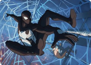 Spider-Man symbiote - Illustration - Marvels Spider-Man - Art Series