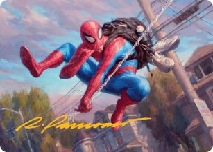Spider-Man, le lanceur de toile - Illustration - Marvels Spider-Man - Art Series