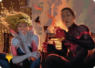 Sortie entre hros - Illustration - Marvels Spider-Man - Art Series