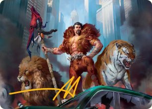 Kraven, fier prdateur - Illustration - Marvels Spider-Man - Art Series