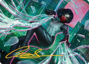 Silk, tisseuse de toile - Illustration - Marvels Spider-Man - Art Series