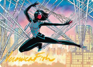 Silk, tisseuse de toile - Illustration - Marvels Spider-Man - Art Series
