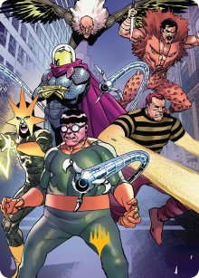 Gare aux Sinister Six ! - Illustration - Marvels Spider-Man - Art Series