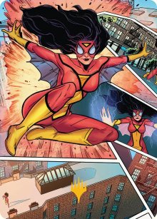 Spider-Woman, superbe sauveuse - Illustration - Marvels Spider-Man - Art Series