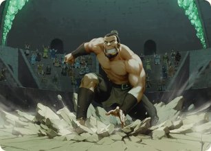 Le Roc, par� au combat - Illustration - Avatar: The Last Airbender - Art Series