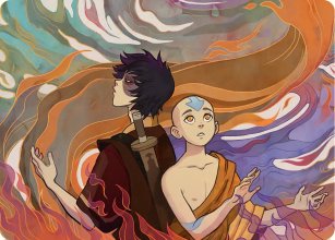 Puissance de feu annonc�e - Illustration - Avatar: The Last Airbender - Art Series