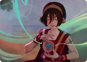 Toph, le premier ma�tre du M�tal - Illustration - Avatar: The Last Airbender - Art Series