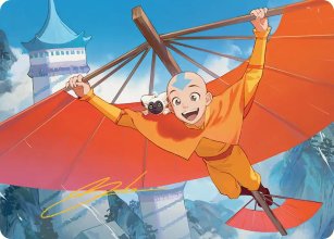 Aang, le dernier ma�tre de l'Air - Illustration - Avatar: The Last Airbender - Art Series