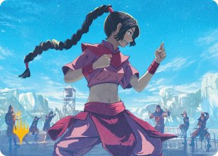 Ty Lee, bloqueuse de chi - Illustration - Avatar: The Last Airbender - Art Series