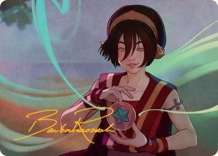 Toph, le premier ma�tre du M�tal - Illustration - Avatar: The Last Airbender - Art Series