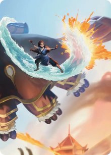 Revers de Katara - Illustration - Avatar: The Last Airbender - Art Series