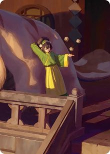 Toph, plus grand ma�tre de la Terre - Illustration - Avatar: The Last Airbender - Art Series