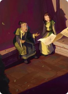 Sokka et Suki - Illustration - Avatar: The Last Airbender - Art Series