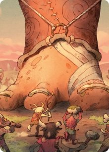 Attaque modeste - Illustration - Lorwyn Eclipsed - Art Series