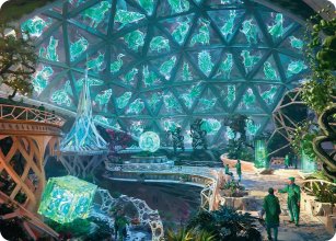 Biblioth�que de treillis - Illustration - Secrets of Strixhaven - Art Series