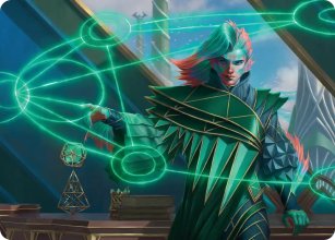 Nev, le doyen pragmatique - Illustration - Secrets of Strixhaven - Art Series