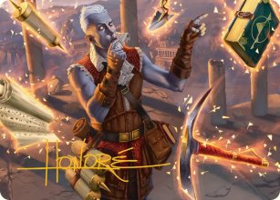 Inventaire du site de fouilles - Illustration - Secrets of Strixhaven - Art Series