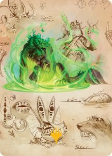 Travaux pratiques de germination - Illustration - Secrets of Strixhaven - Art Series