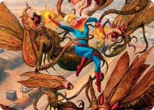 Captain Marvel, Vengeur ultime - Illustration - Marvel Super Heroes - Art Series