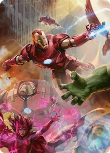 Iron Man, parangon futuriste - Illustration - Marvel Super Heroes - Art Series