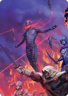 Ultron, ma�tre des machines - Illustration - Marvel Super Heroes - Art Series