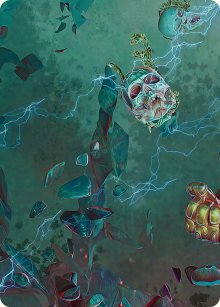 Thanos, le Titan fou - Illustration - Marvel Super Heroes - Art Series
