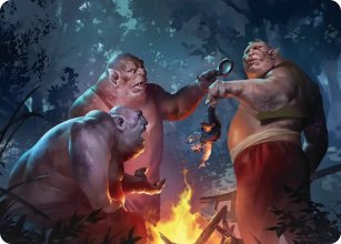 Tom, Hubert et L�on - Illustration - The Hobbit - Art Series