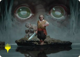 �nigmes dans le noir - Illustration - The Hobbit - Art Series