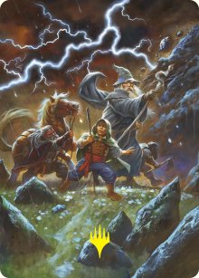 Call Forth the Tempest - Art - The Hobbit - Art Series