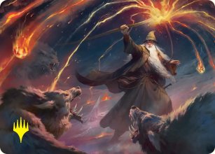 Gandalf, ennemi de l'ombre - Illustration - The Hobbit - Art Series