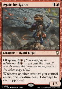 Agate Instigator - Bloomburrow Commander Decks