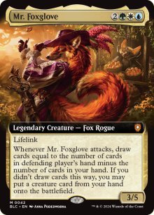 Mr. Foxglove - Bloomburrow Commander Decks
