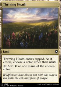 Thriving Heath - Bloomburrow Commander Decks