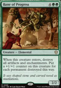 Bane of Progress - Lorwyn Eclipsed Commander Decks