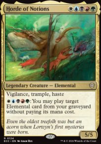 Horde of Notions - Lorwyn Eclipsed Commander Decks