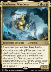 Maelstrom Wanderer - Lorwyn Eclipsed Commander Decks