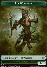 Elf Warrior - Lorwyn Eclipsed Commander Decks