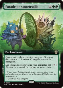 Parade de sautefeuille - Lorwyn Eclipsed Commander Decks