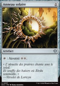 Anneau solaire - Lorwyn Eclipsed Commander Decks