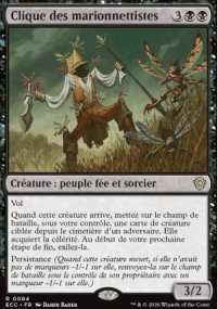 Clique des marionnettistes - Lorwyn Eclipsed Commander Decks