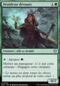 Druidesse d�vou�e - Lorwyn Eclipsed Commander Decks