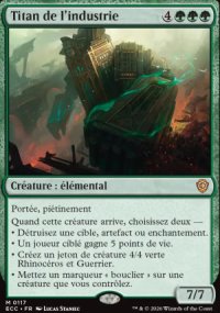Titan de l'industrie - Lorwyn Eclipsed Commander Decks