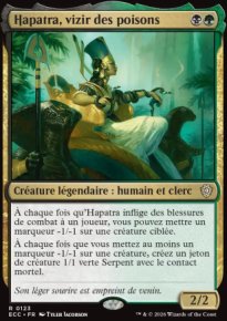 Hapatra, vizir des poisons - Lorwyn Eclipsed Commander Decks